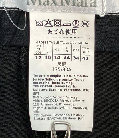 MAX MARA ストレッチ レーヨン スラックスパンツ 178601296 レディース SIZE 46 マックスマーラ