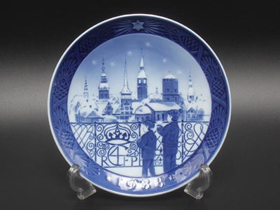 美品 ロイヤルコペンハーゲン イヤープレート 飾り皿 18cm 1988 Royal Copenhagen