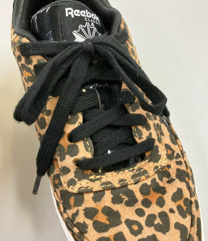 Reebok ローカットスニーカー ヒョウ柄 レディース SIZE 23.0 リーボック