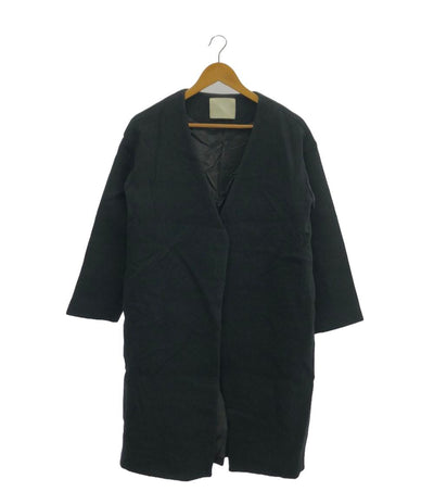 エーピーストゥディオ ノーカラーコート レディース (XL) AP STUDIO