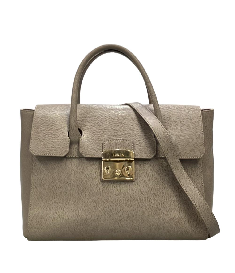 Furla 2way ハンドバッグ ショルダーバッグ 斜め掛け メトロポリス サッチェル レディース フルラ