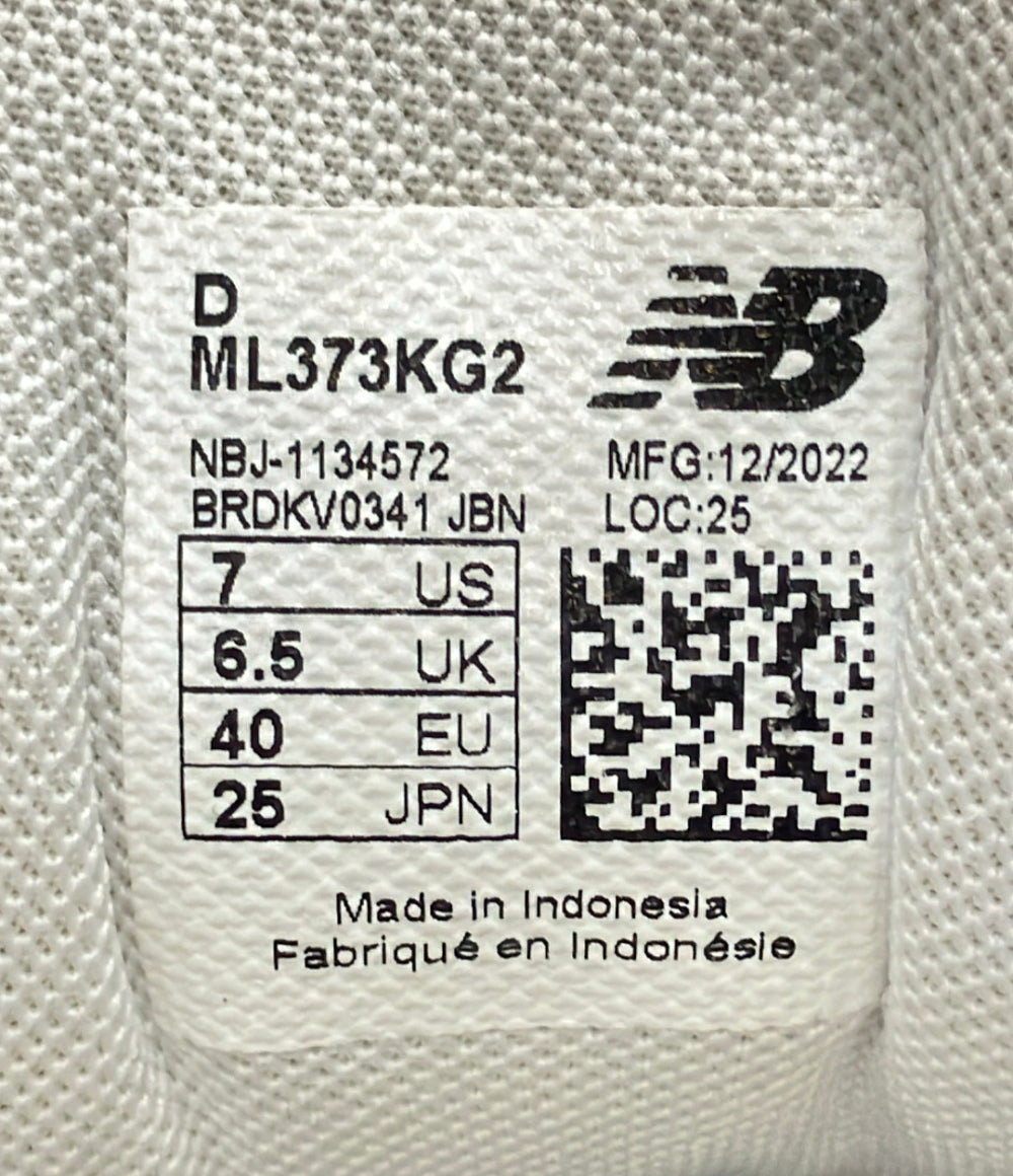 NEW BALANCE ローカットスニーカー ML373KG2 メンズ SIZE 25.0 ニューバランス