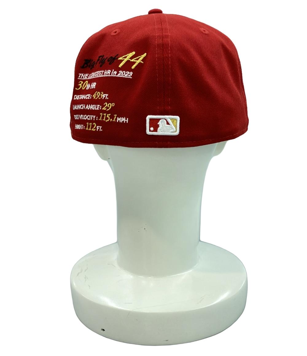 美品 ニューエラ キャップ 野球 MLB LAエンゼルス 大谷翔平 17 2023本塁打王記念 メンズ NEW ERA