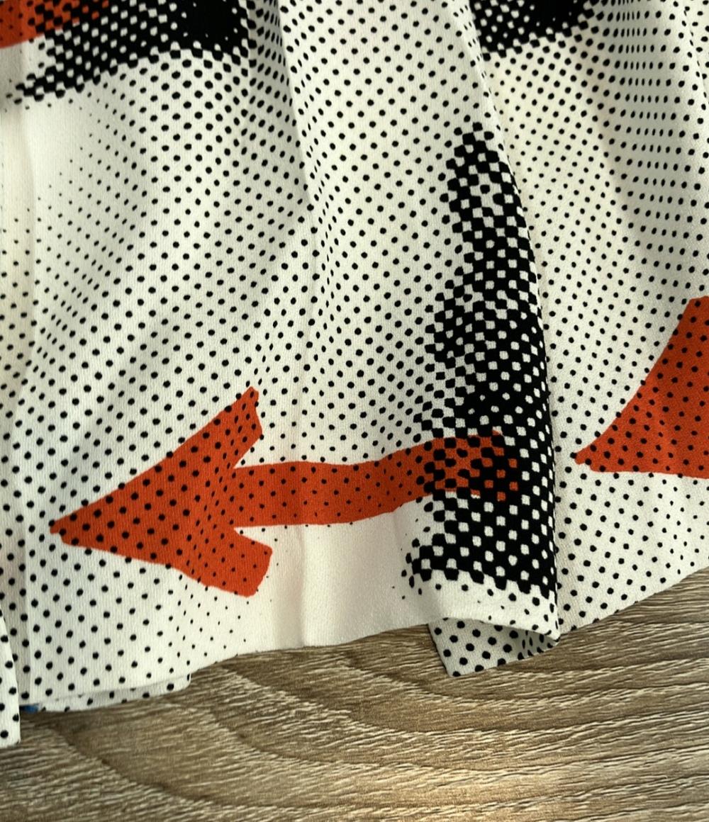 プラダ プリーツスカート うさぎ RN.98339 CA.34767 レディース