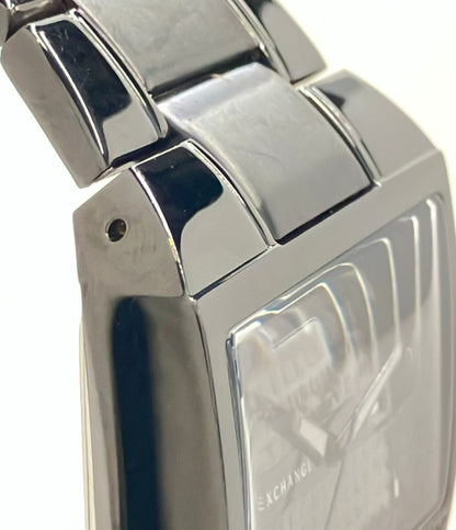 ARMANI EXCHANGE 腕時計 クオーツ ブラック AX2067 メンズ アルマーニエクスチェンジ