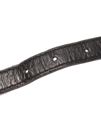 CHANEL レザー チェーンベルト COCO COIN ゴールド金具 レディース シャネル