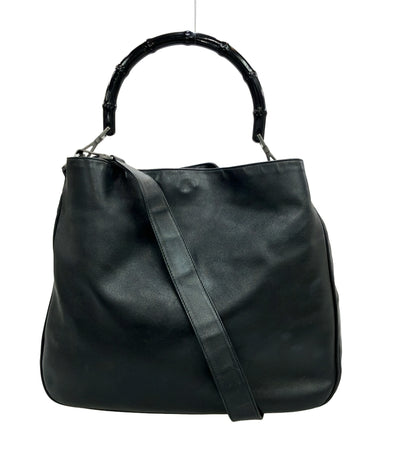 GUCCI ハンドバッグ ショルダーバッグ 2WAY 肩掛け バンブー レザー 001 1577 2404 レディース グッチ