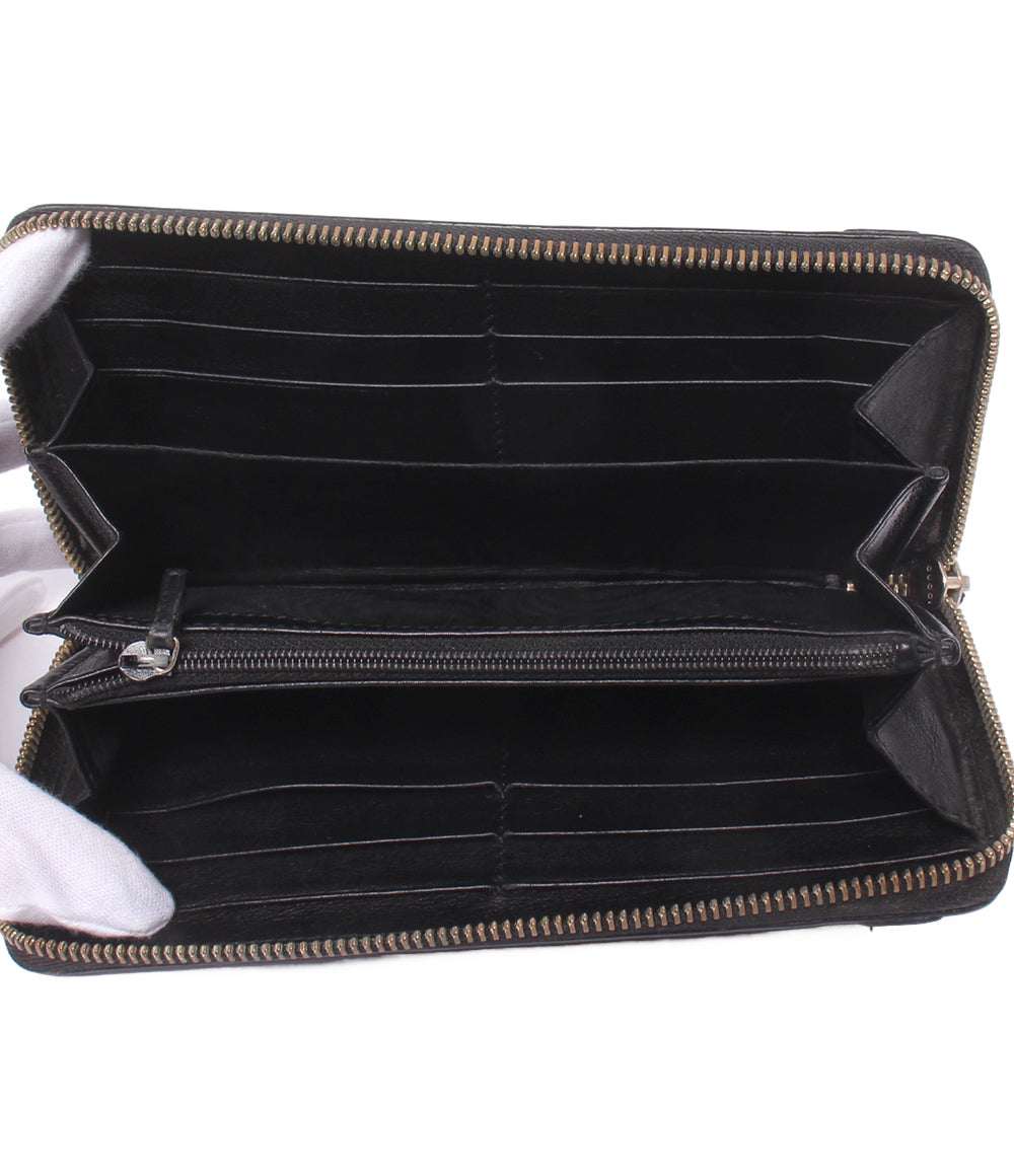 GUCCI ラウンドファスナー長財布 マイクログッチシマ 309758 496085 レディース グッチ