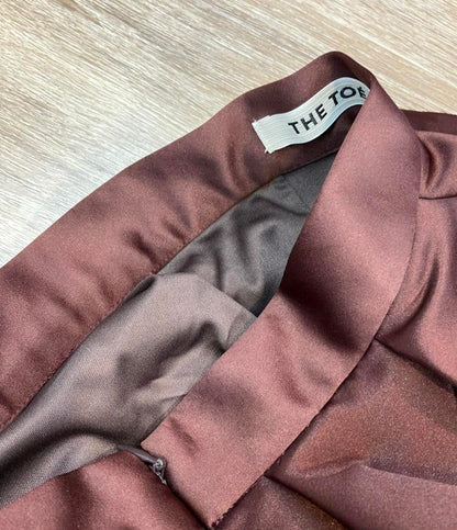 THE TOE ショートパンツ かぼちゃパンツ  ブラウン TT24521141 レディース SIZE Ｍ ザトゥー