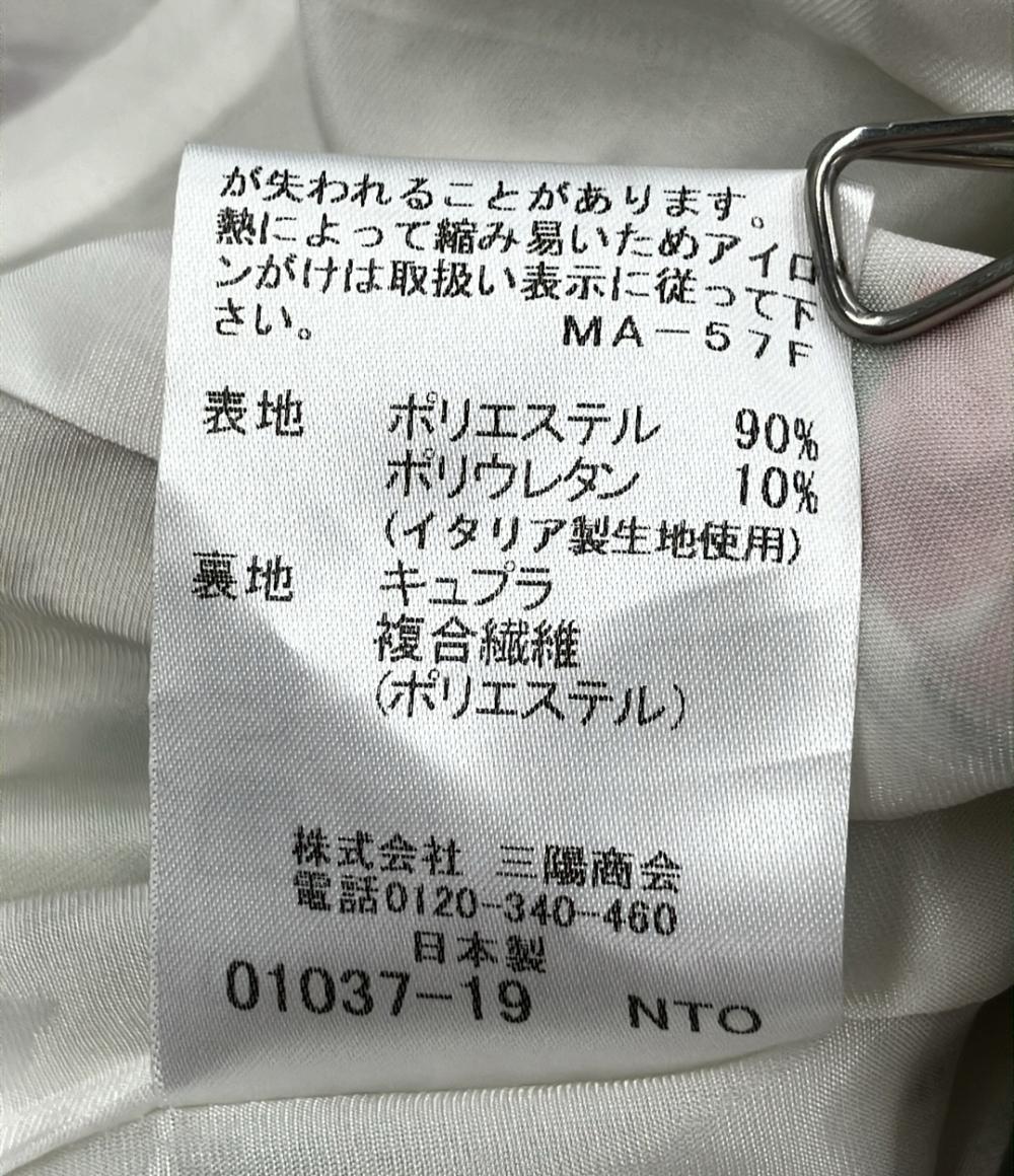 美品 マッキントッシュ ロンドン 七分袖ワンピース 花柄 レディース SIZE 38 (M) MACKINTOSH LONDON