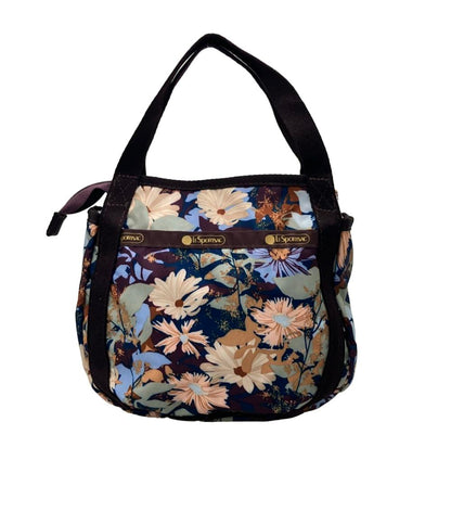 美品 LeSportsac 2way ハンドバッグ ショルダーバッグ 斜め掛け 花柄 レディース レスポートサック