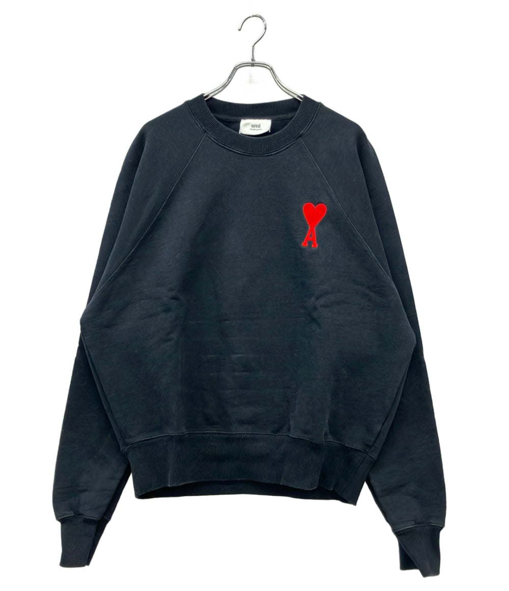 Ami Alexandre Mattiussi スウェットシャツ ロゴ インポート SPEUSW022 747 メンズ SIZE XXL アミ アレクサンドル マテュッシ