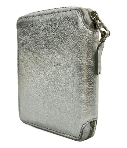 COMME des GARCONS ラウンドファスナー二つ折り財布 牛革 レディース コムデギャルソン