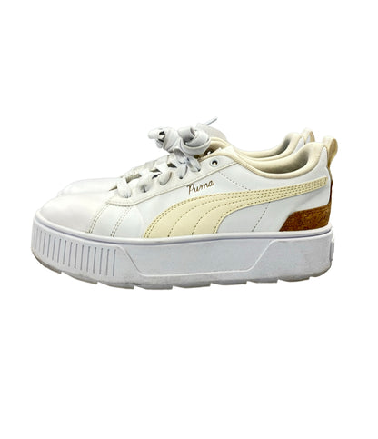 PUMA ローカットスニーカー 厚底 カルメン コルク 397626-01 レディース SIZE 23.0 (M) プーマ