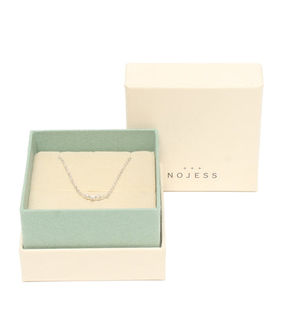 NOJESS ネックレス SV925 ダイヤ0.02ct レディース ノジェス
