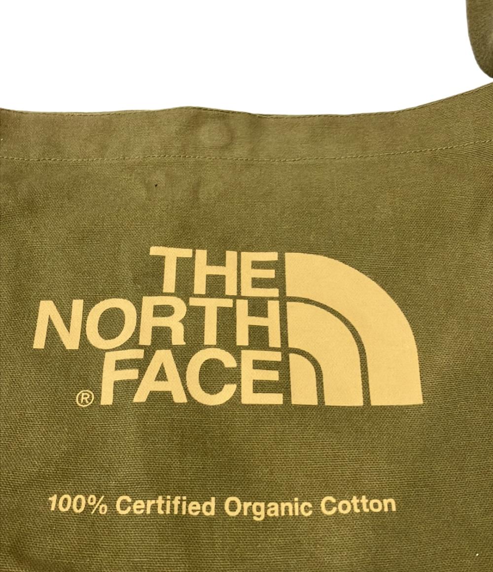 THE NORTH FACE ショルダーバッグ 斜め掛けロゴ オーガニックコットン NM82387 メンズ レディース ザ・ノースフェイス