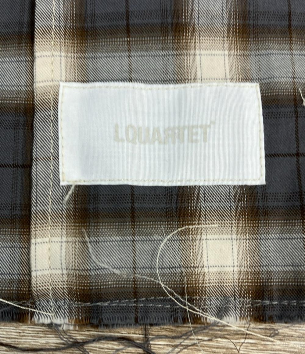 美品 LQUARTET 長袖シャツ オンプレ 50sカラー クラフトマン シャツ 25SS L025SS-LS-012 メンズ エルカルテット