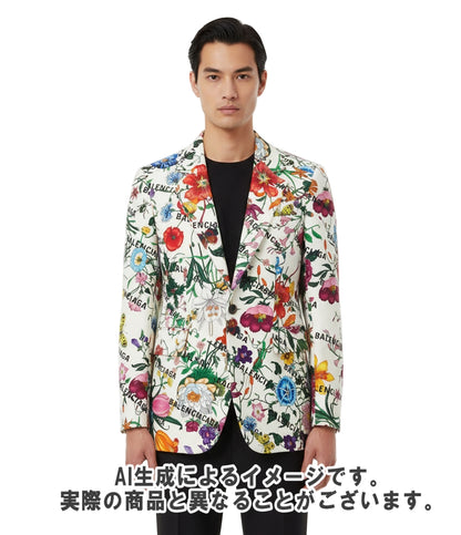 GUCCI BALENCIAGA テーラードジャケット 676217 ZAH8C メンズ SIZE 38 グッチ バレンシアガ