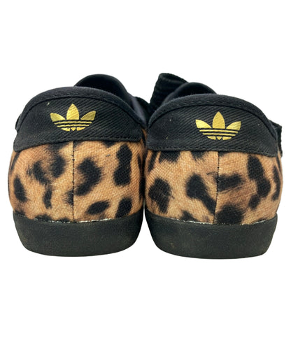 adidas ヒョウ柄スリッポン リレースロー B26899 レディース SIZE 24.5 アディダス
