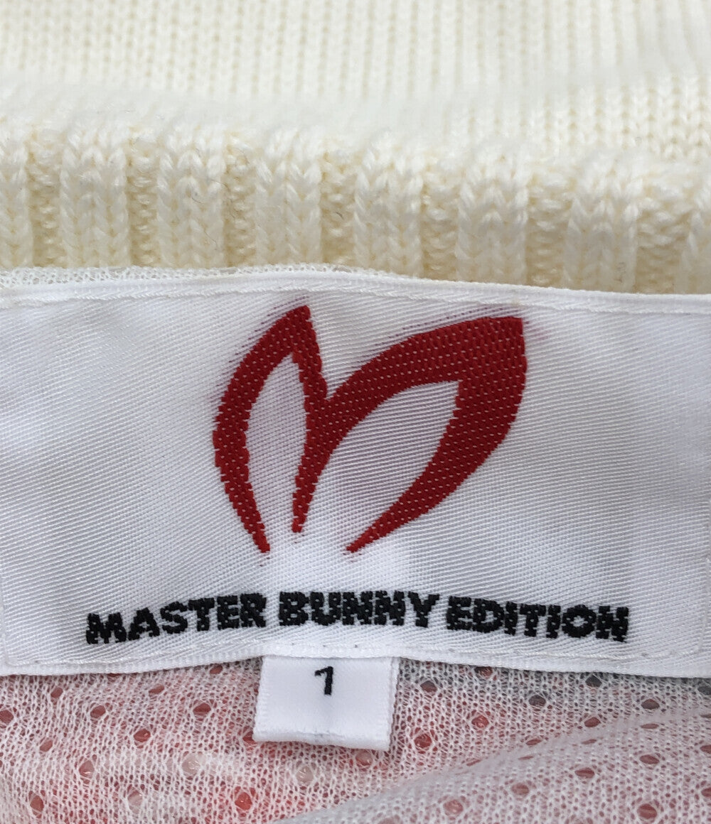 美品 ノルディック柄長袖ニット ゴルフウェア      レディース SIZE 1 (S) MASTER BUNNY EDITION