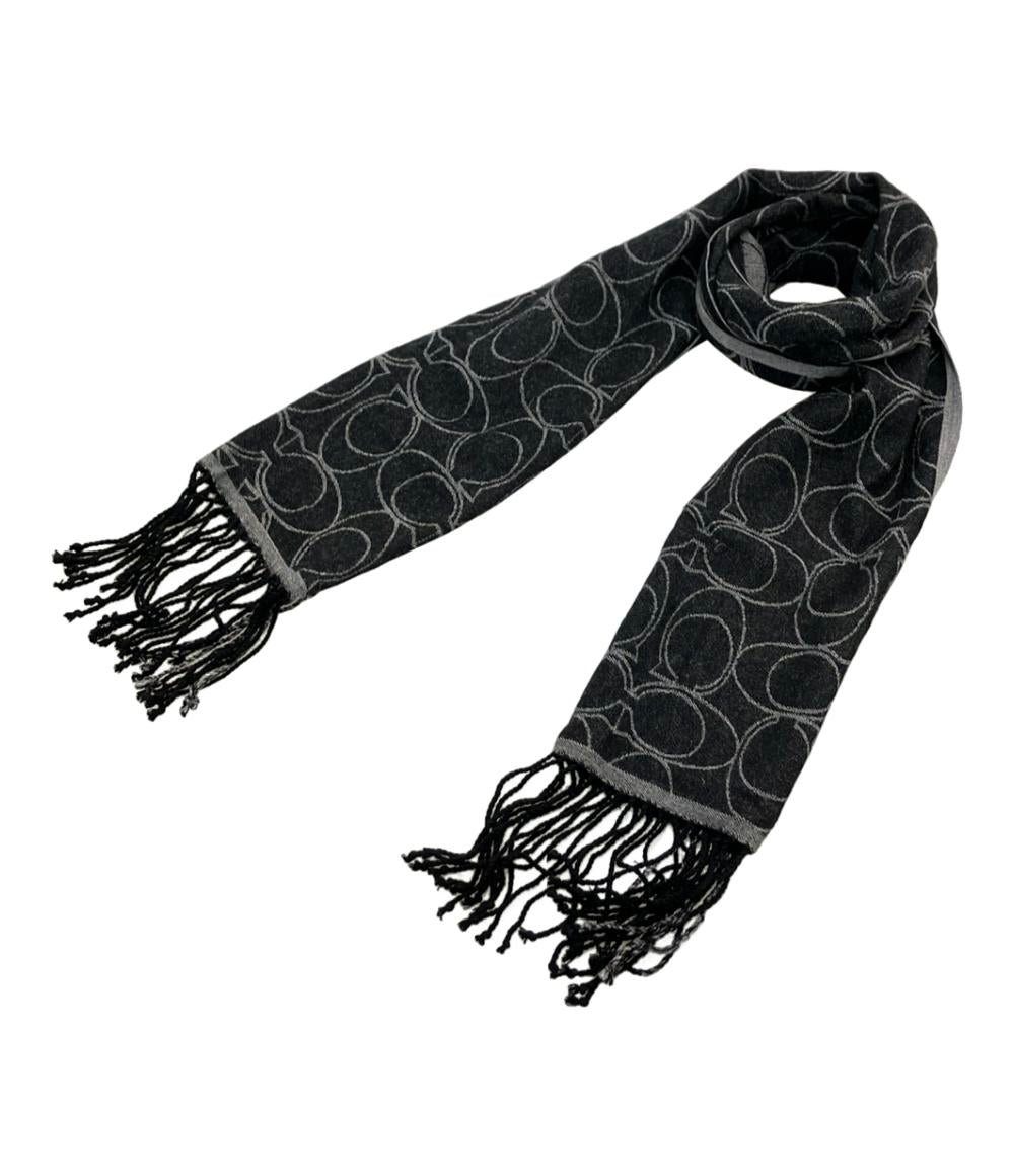 コーチ マフラー メリノウール 100% シグネチャー レディース COACH