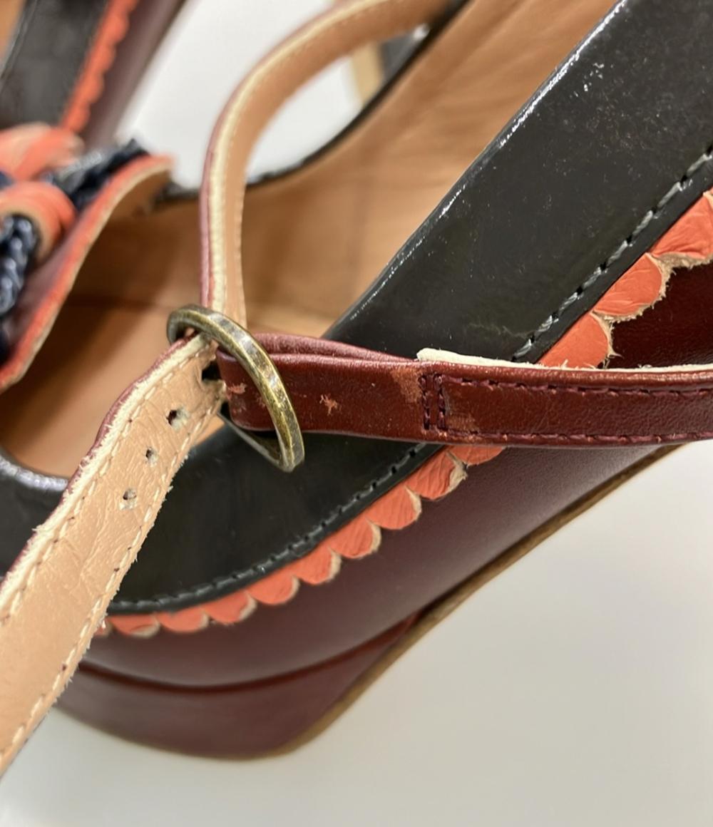 SEE BY CHLOE プラットフォームパンプス タッセル ストラップ レディース SIZE 37 (23.5cm) シーバイクロエ