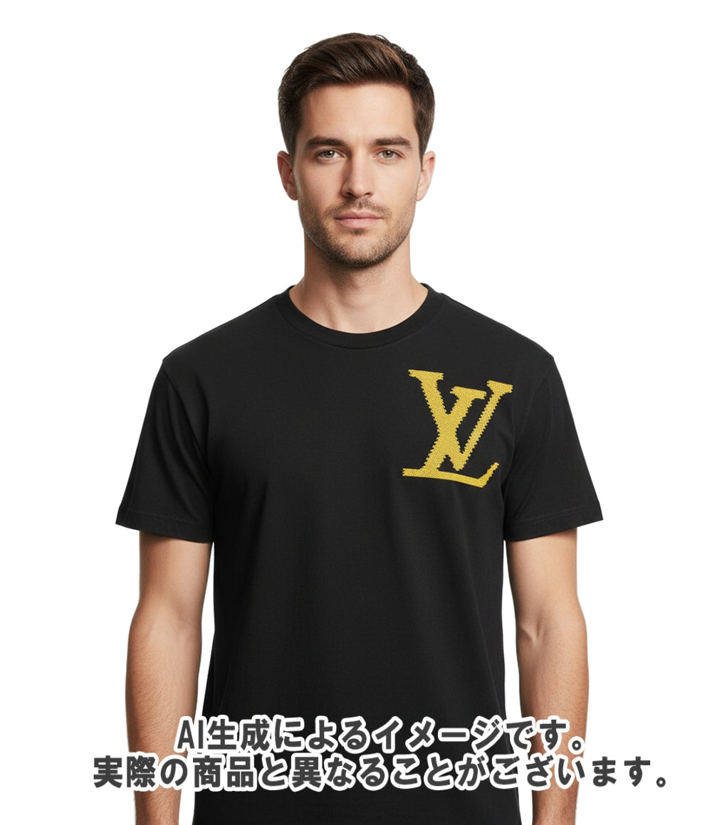 LOUIS VUITTON 半袖Tシャツ LVブリックロゴTシャツ RM191 LVO HGY97W メンズ SIZE XS ルイ・ヴィトン