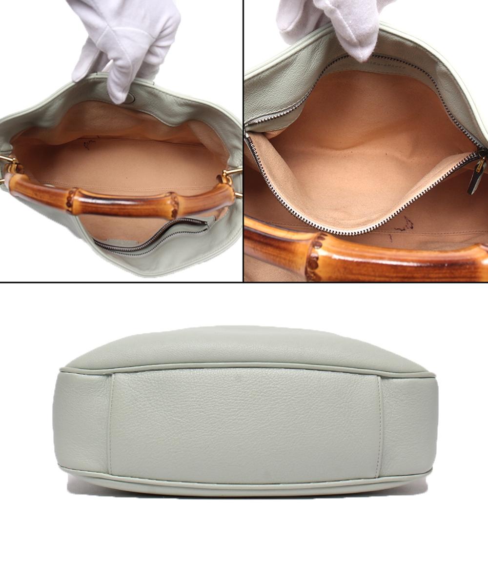 GUCCI 2wayハンドバッグ ショルダーバッグ 斜め掛け バンブー 746124