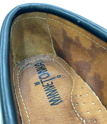 ミネトンカ ハラコレオパード柄モカシン 387F レディース SIZE 5.5 (S) MINNETONKA