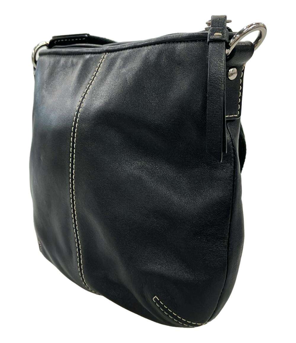 美品 COACH ショルダーバッグ 斜め掛け レザー ソーホー スイングパック F42833 レディース コーチ