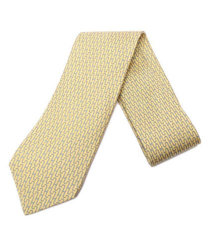 美品 エルメス ネクタイ シルク100％ メンズ HERMES