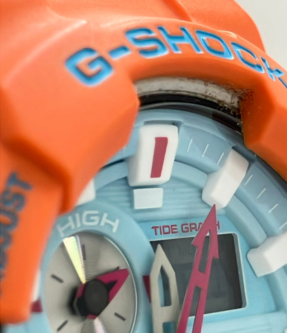 CASIO 腕時計 In4mationコラボ G-SHOCK クオーツ ブルー GAX-100X