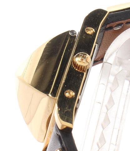 HERMES 腕時計 〇X刻印 メドール クオーツ ホワイト レディース エルメス