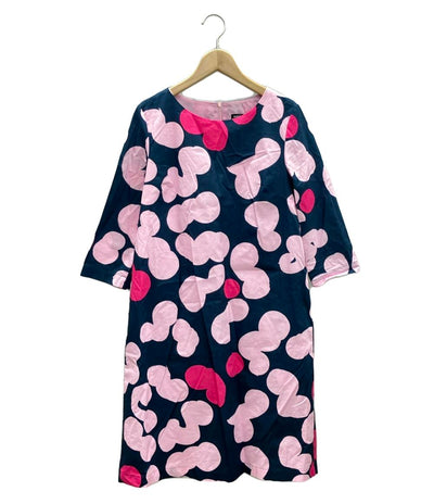 マリメッコ 七分袖ロングワンピース レディース SIZE 34 (XS) marimekko