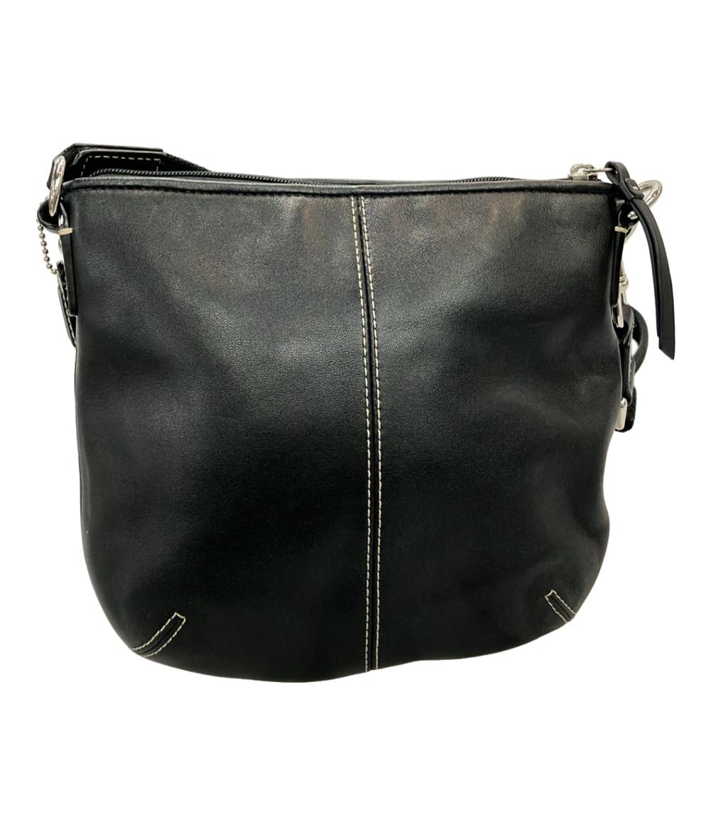 美品 COACH ショルダーバッグ 斜め掛け レザー ソーホー スイングパック F42833 レディース コーチ