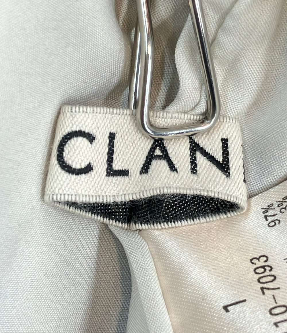 CLANE イージーパンツ W WAIST WIDE SLACKS 10110-7093 レディース SIZE 1 (S) クラネ