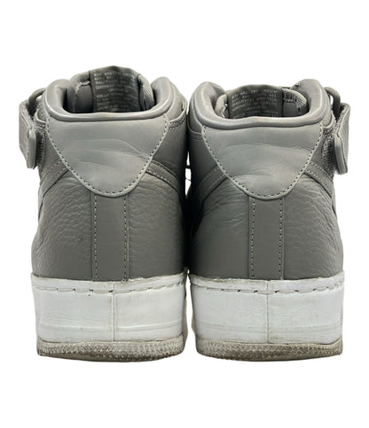 ナイキ ミドルカットスニーカー AIR FORCE 1 MID LIGHT CHACOAL 819677-001 メンズ SIZE 26 (M) NIKE