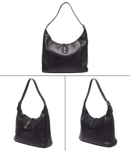 HERMES ショルダーバッグ 肩掛け ワンショルダー □J刻印 シルバー金具 トリム31 レディース エルメス