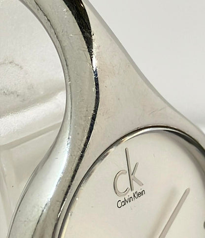 Calvin klein 腕時計 クオーツ シルバー K1N 221 レディース カルバンクライン