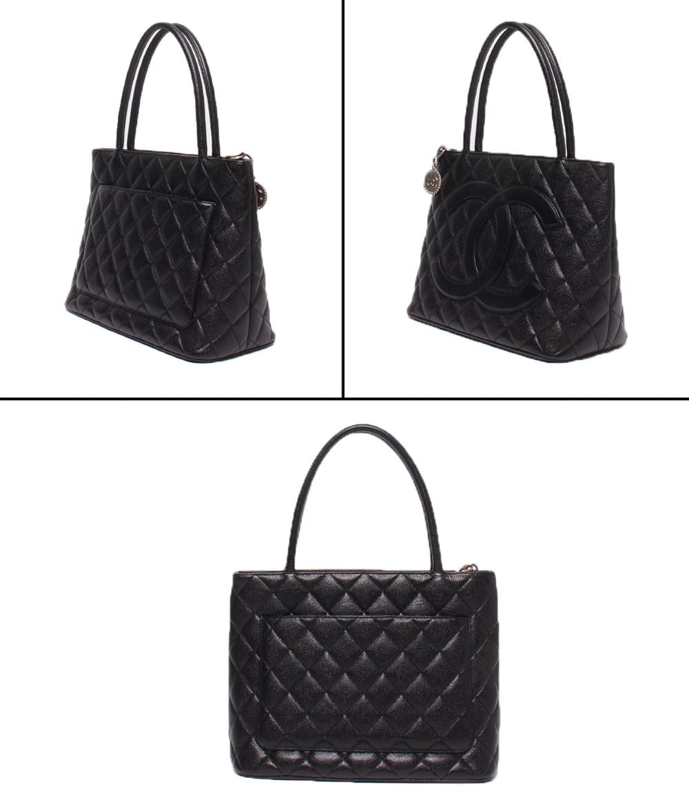 CHANEL トートバッグ ハンドバッグ 復刻トート キャビアスキン