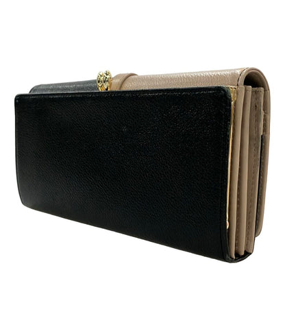 サマンサタバサプチチョイス 二つ折り長財布 フロントベルト 牛革 レディース Samantha Thavasa Petit Choice