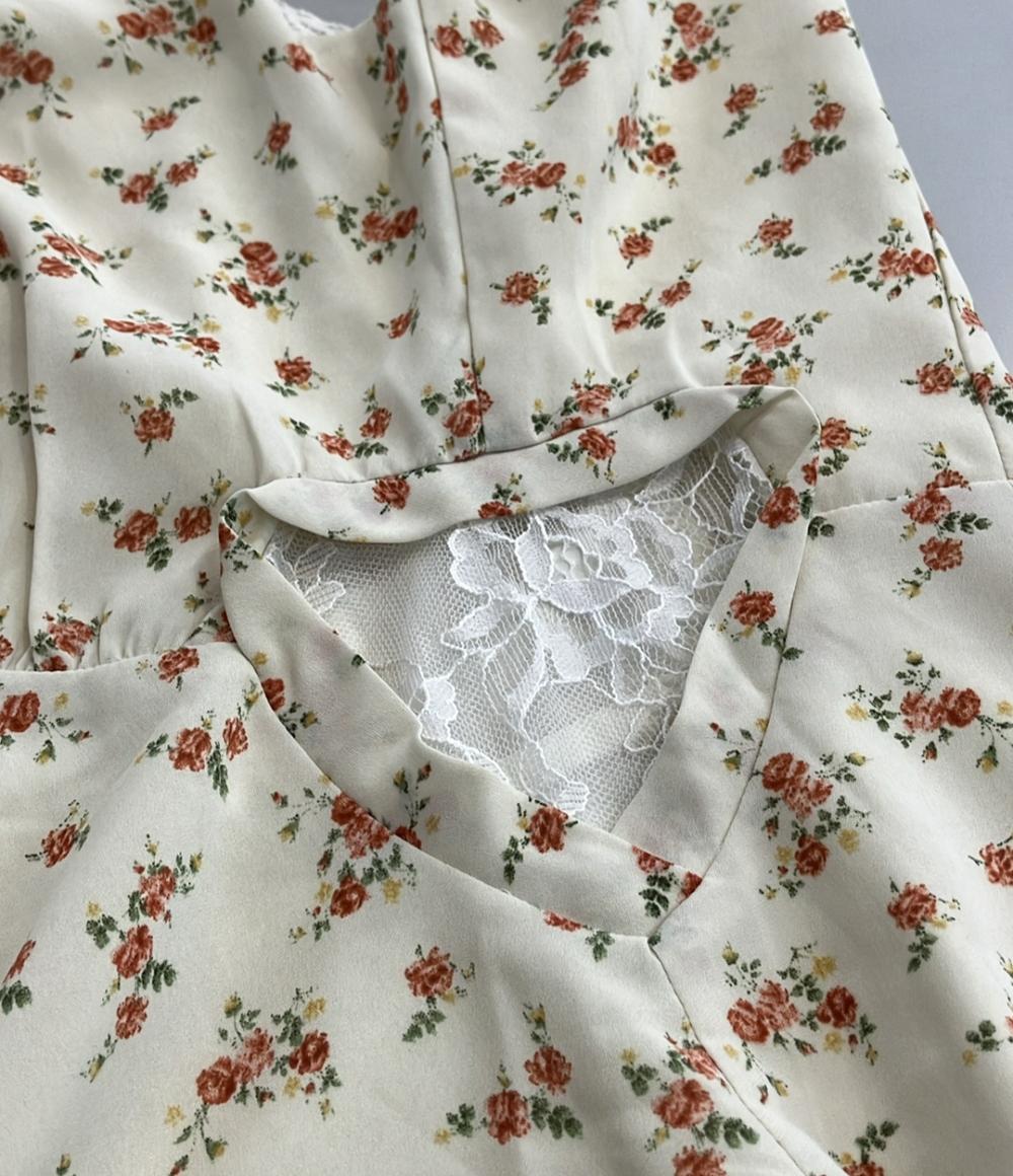 美品 ロワン ノースリーブワンピース レディース SIZE F (M) Loin