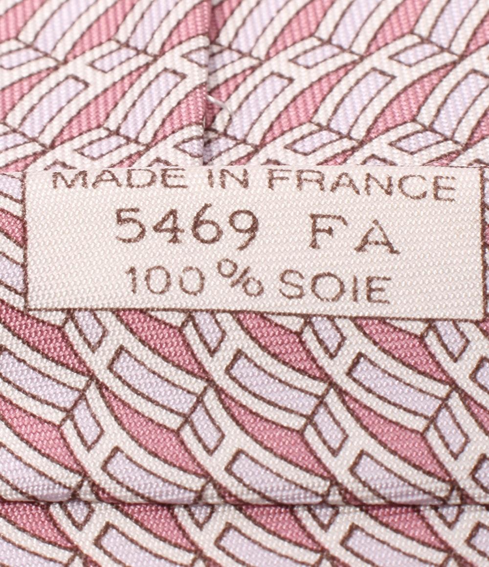 美品 エルメス ネクタイ シルク100％ メンズ HERMES