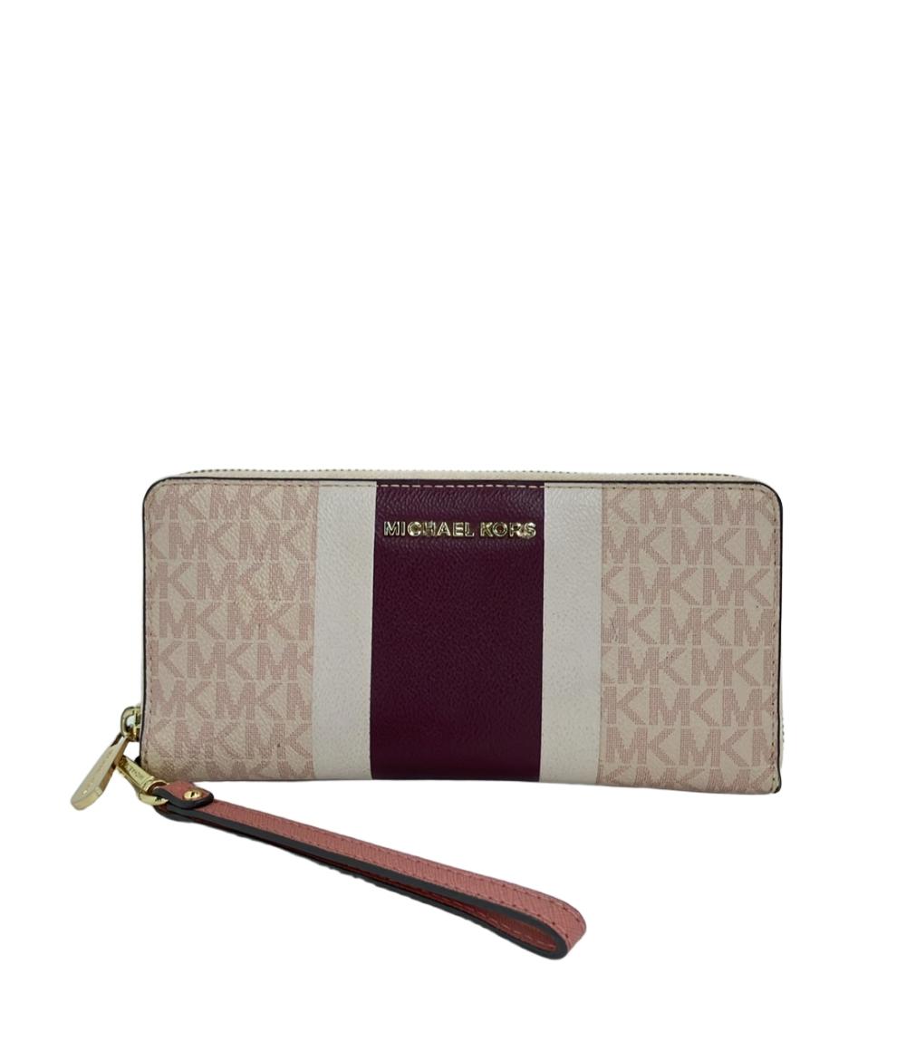 マイケルコース ラウンドファスナー長財布 レディース MICHAEL KORS