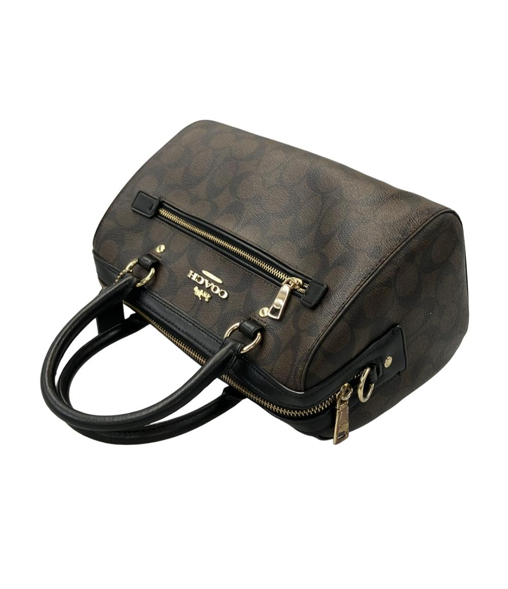 COACH 2WAY ハンドバッグ ショルダーバッグ 斜め掛け シグネチャー