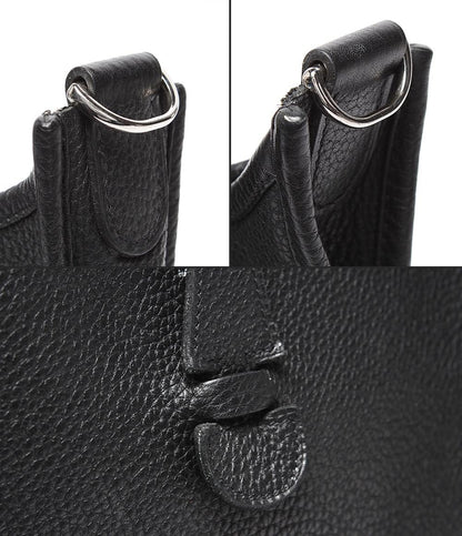 HERMES ショルダーバッグ □M刻印 シルバー金具 トリヨンクレマンス エヴリン3 PM レディース エルメス