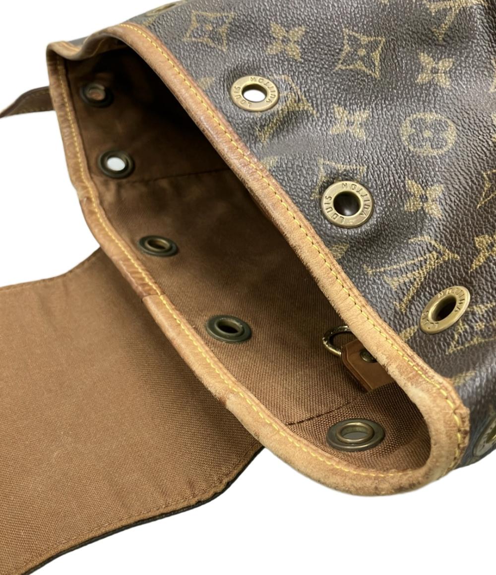 訳あり LOUIS VUITTON リュック キャンバス モンスリMM モノグラム M51136 レディース ルイ・ヴィトン