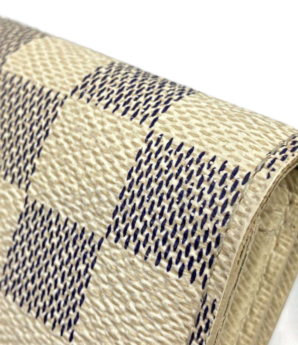LOUIS VUITTON 長財布 ポルトフォイユ サラ ダミエ アズール N61735 レディース メンズ ルイ・ヴィトン