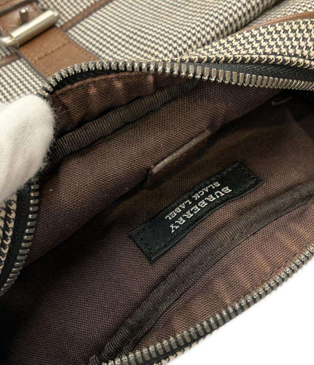 BURBERRY BLACK LABEL ショルダーバッグ 斜め掛け メンズ バーバリーブラックレーベル