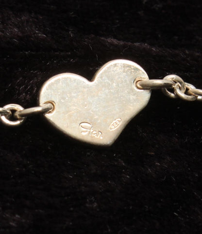 STAR JEWELRY ブレスレット SV925 ハートモチーフ LOVE レディース スタージュエリー